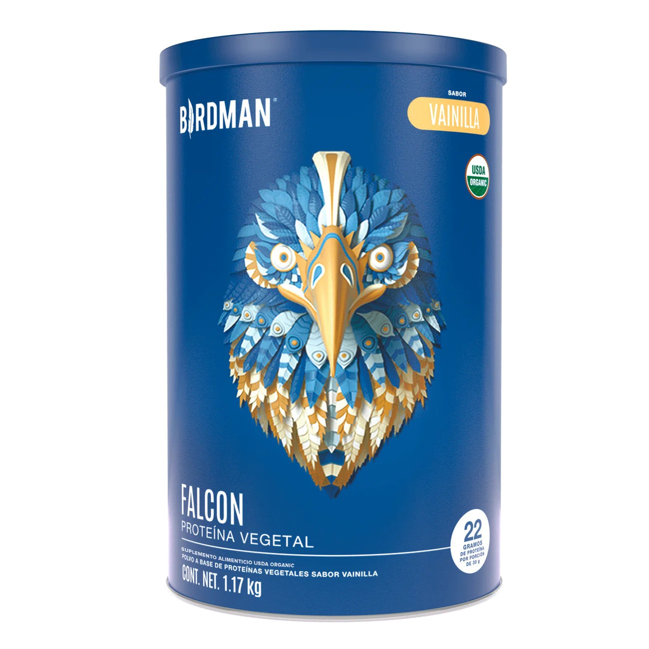 Birdman Falcon Protein Vainilla 1.17 kg - 39 Servicios | ¡PROMO! Envío Gratis |