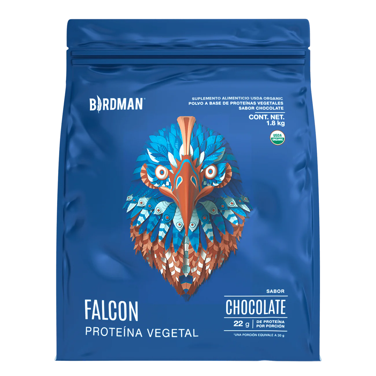 Birdman Falcon Protein Chocolate 1.8 kg - 60 Servicios pack | ¡PROMO! Envío Gratis |