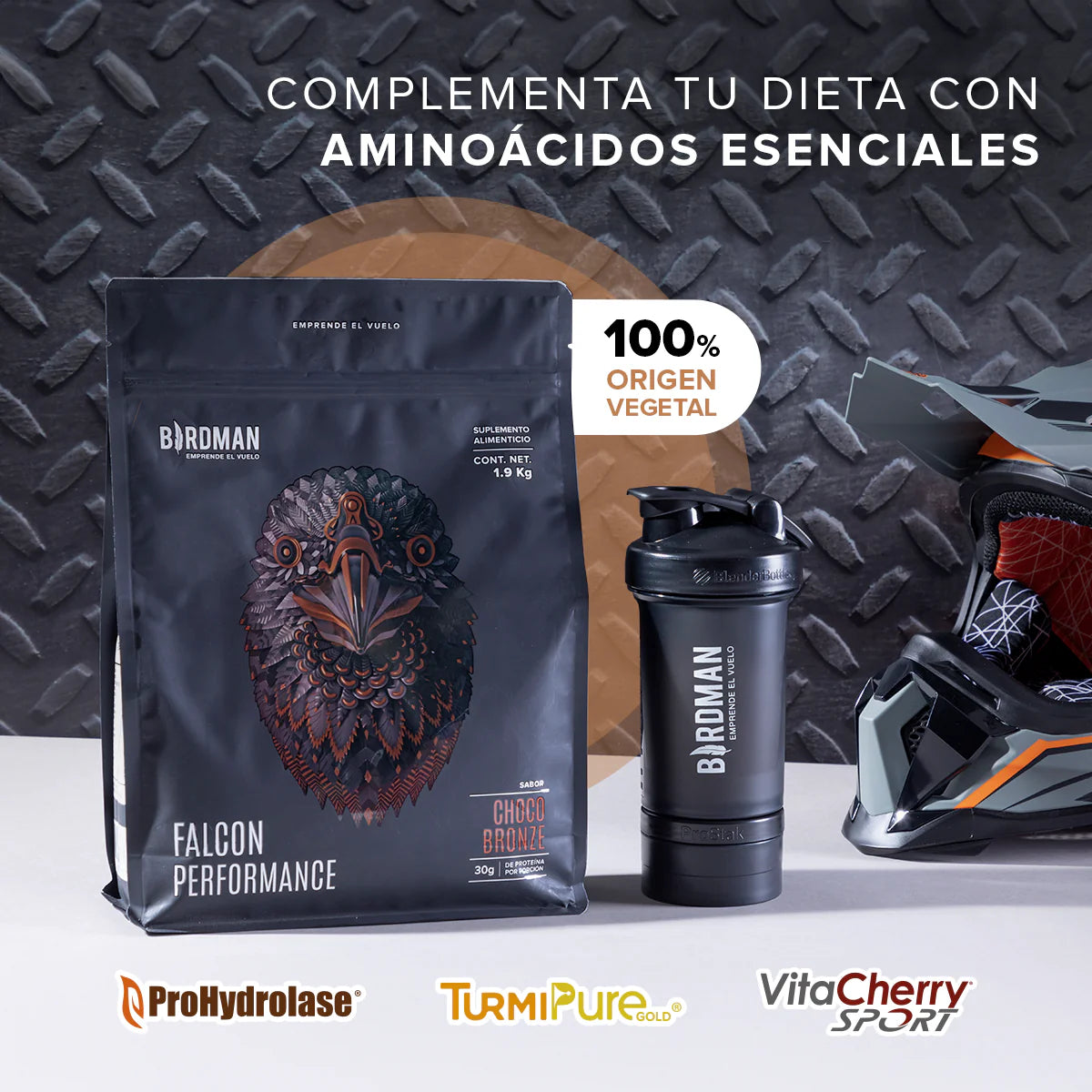 Birdman Falcon Performance Vainilla 1.9 kg - 45 Servicios | ¡PROMO! Envío Gratis |