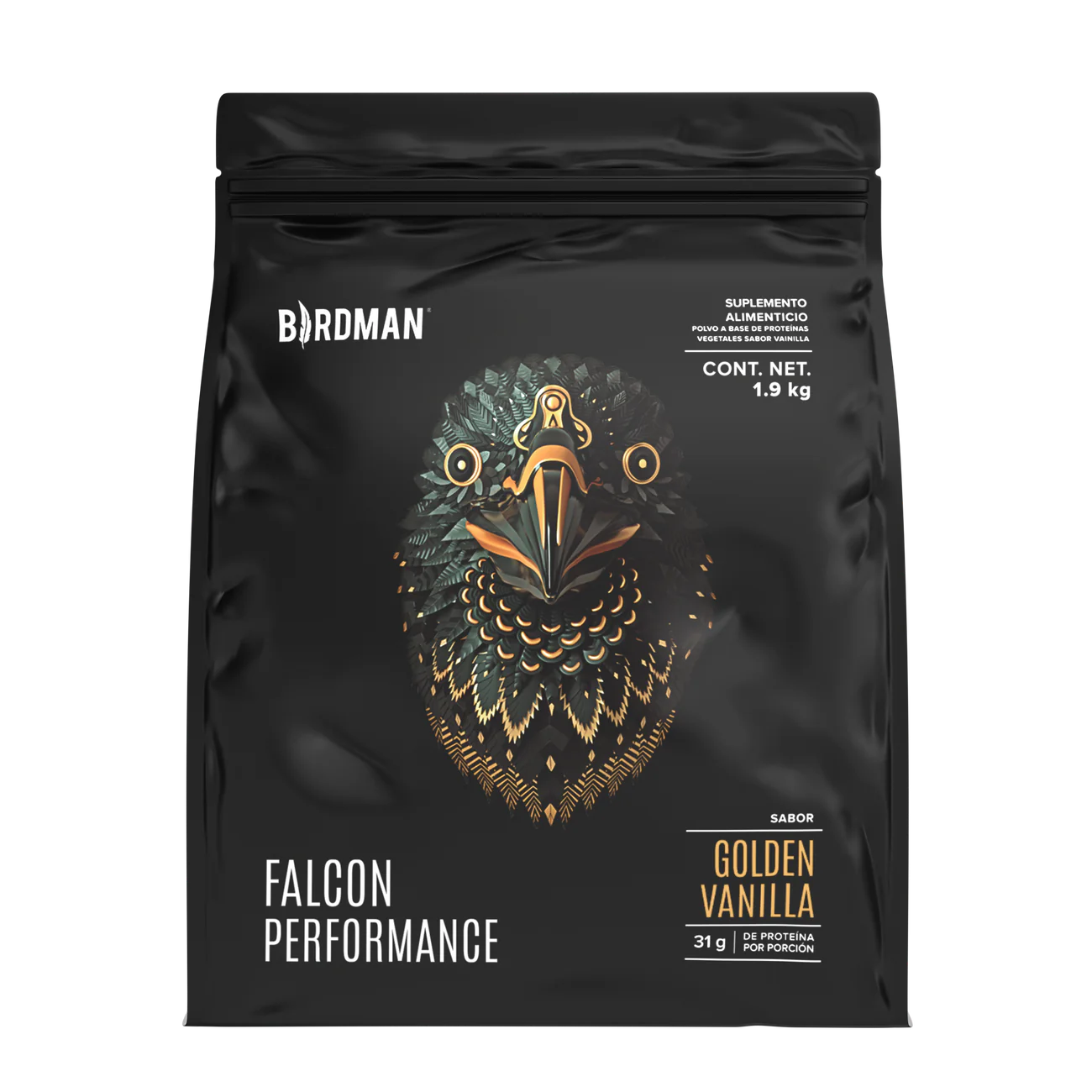 Birdman Falcon Performance Vainilla 1.9 kg - 45 Servicios | ¡PROMO! Envío Gratis |