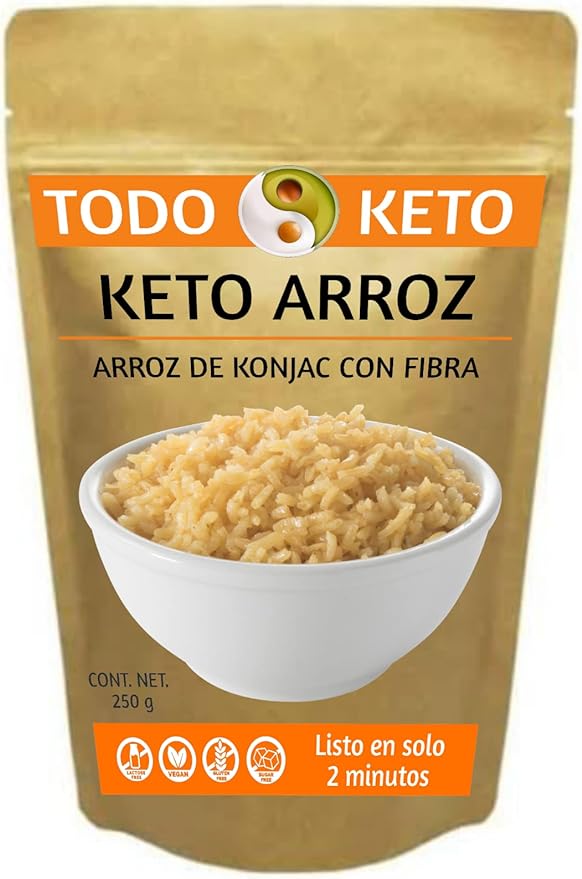 ARROZ DE KONJAC CON FIBRA SHIRATAKI