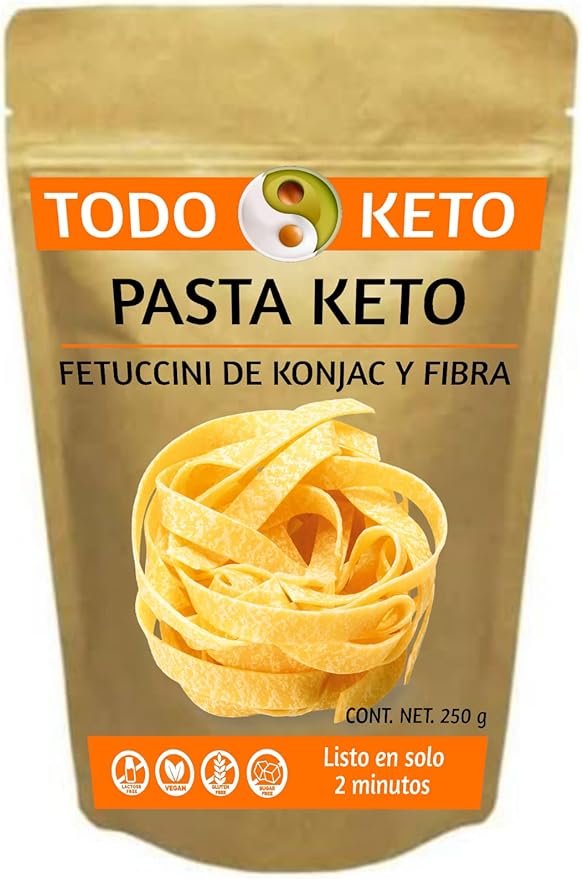 FETUCCINIS KETO DE KONJAC Y FIBRA SHIRATAKI SIN GLUTEN