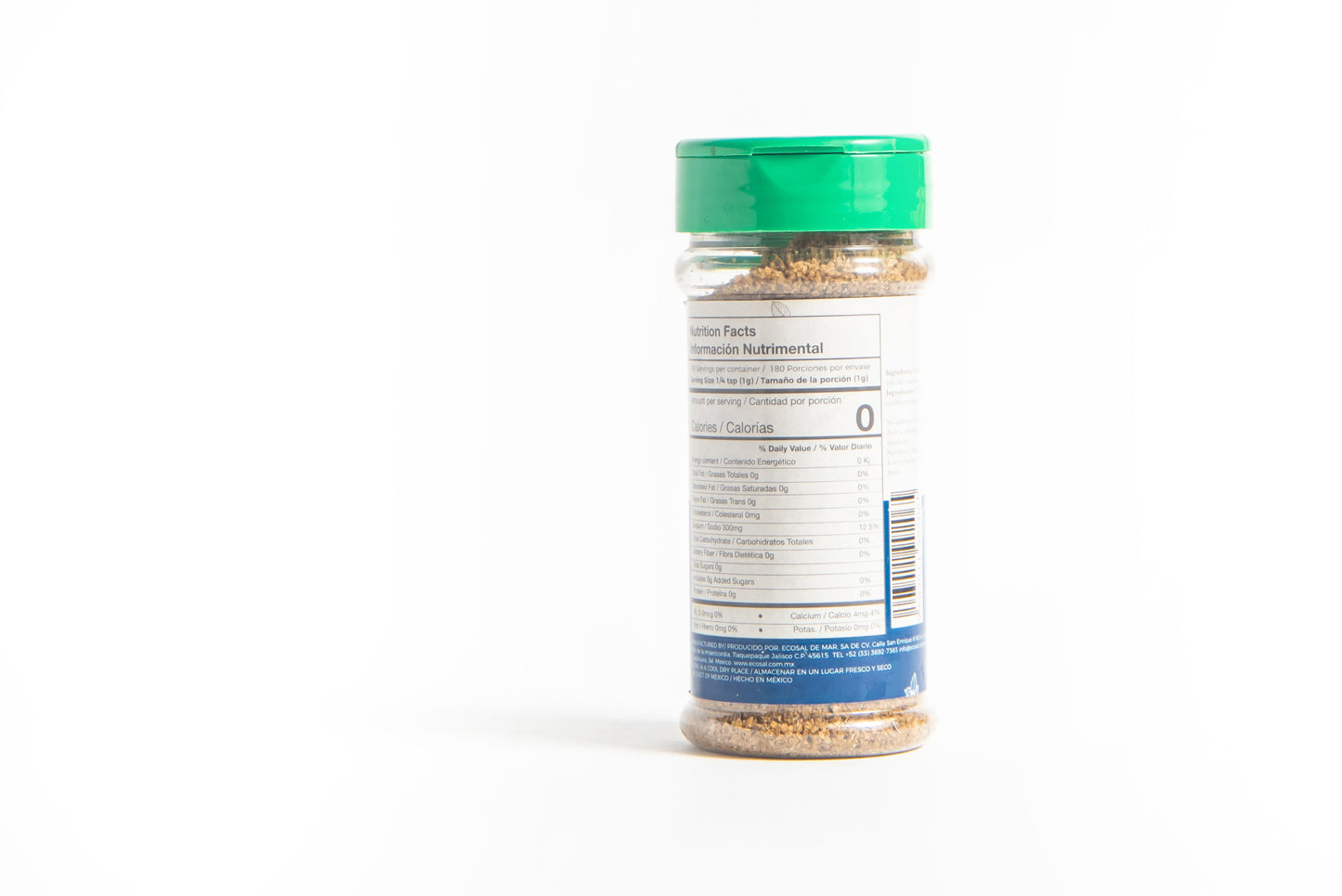 Sazonador de pescado orgánico 180 Gr