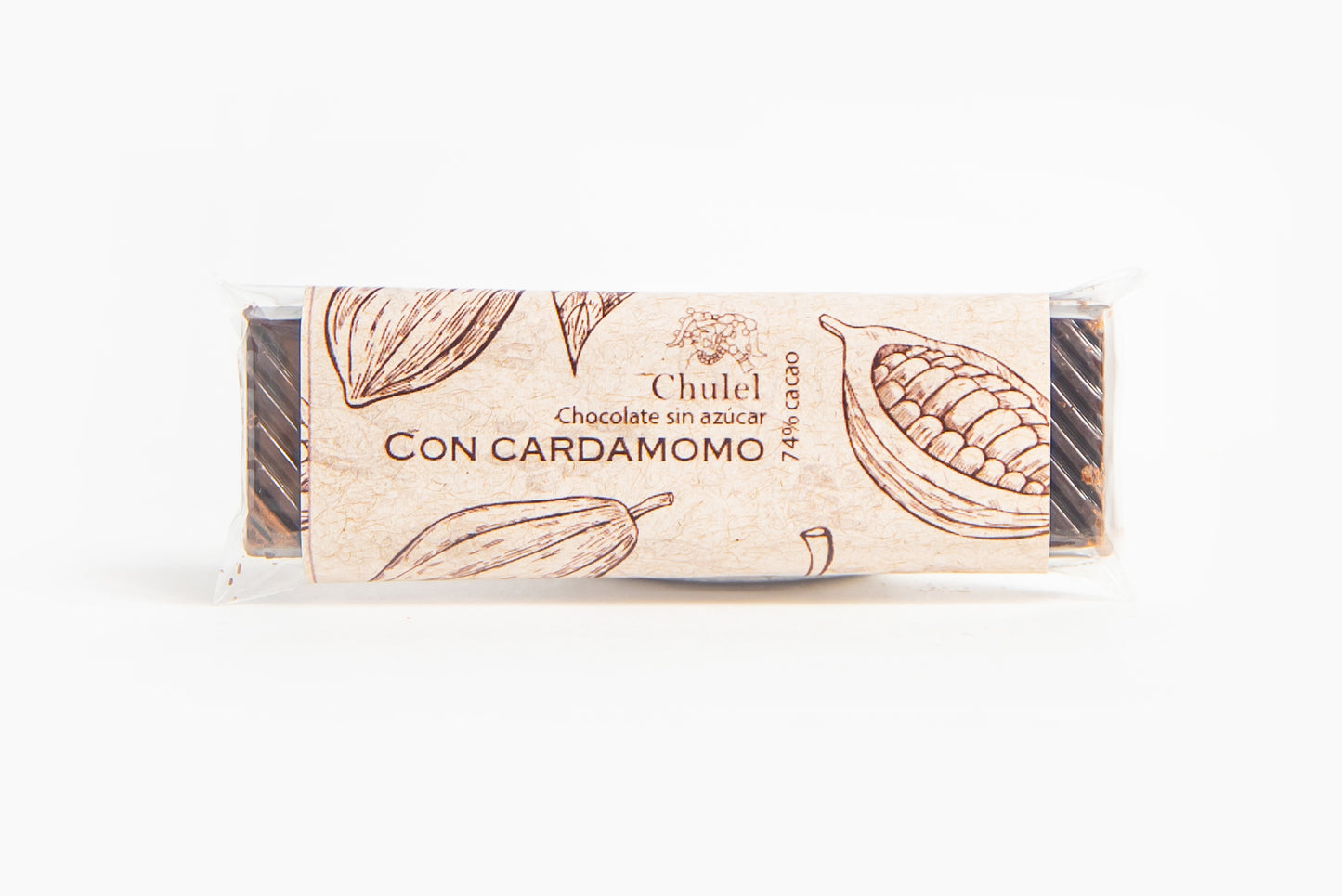BARRA DE CHOCOLATE CHULEL iSIN AZÚCAR!