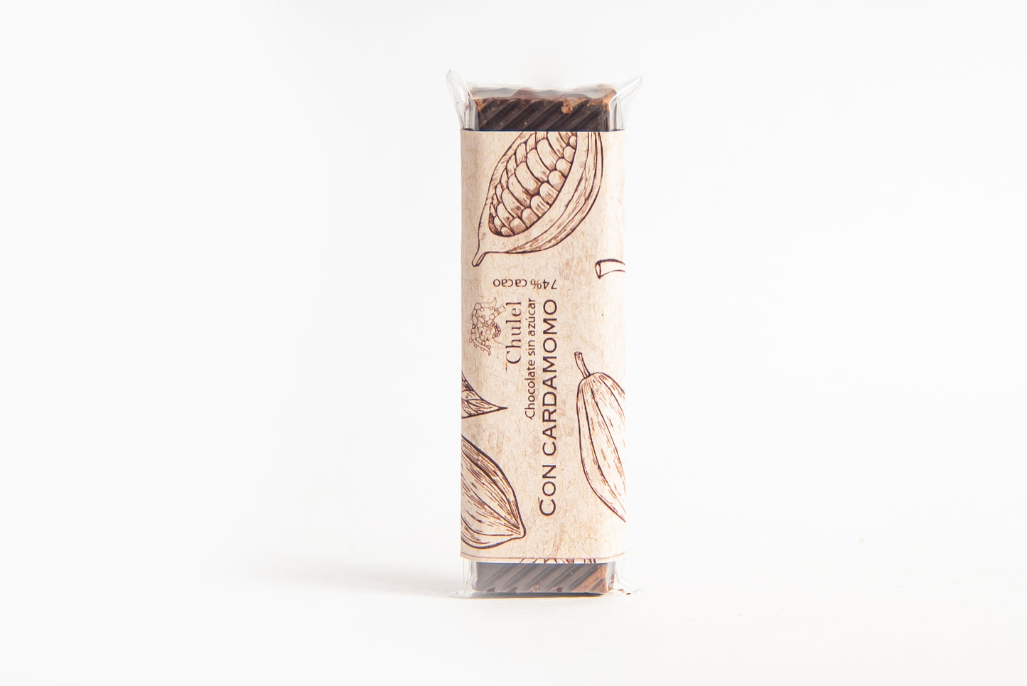 BARRA DE CHOCOLATE CHULEL iSIN AZÚCAR!