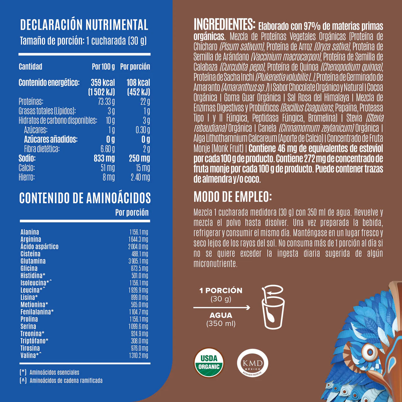 Birdman Falcon Protein Chocolate 1.8 kg - 60 Servicios pack | ¡PROMO! Envío Gratis |