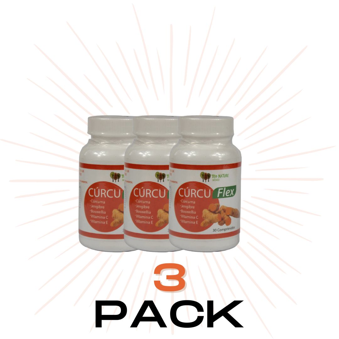 3 PACK CURCUFLEX 30 comprimidos. ENVIO GRATIS!!