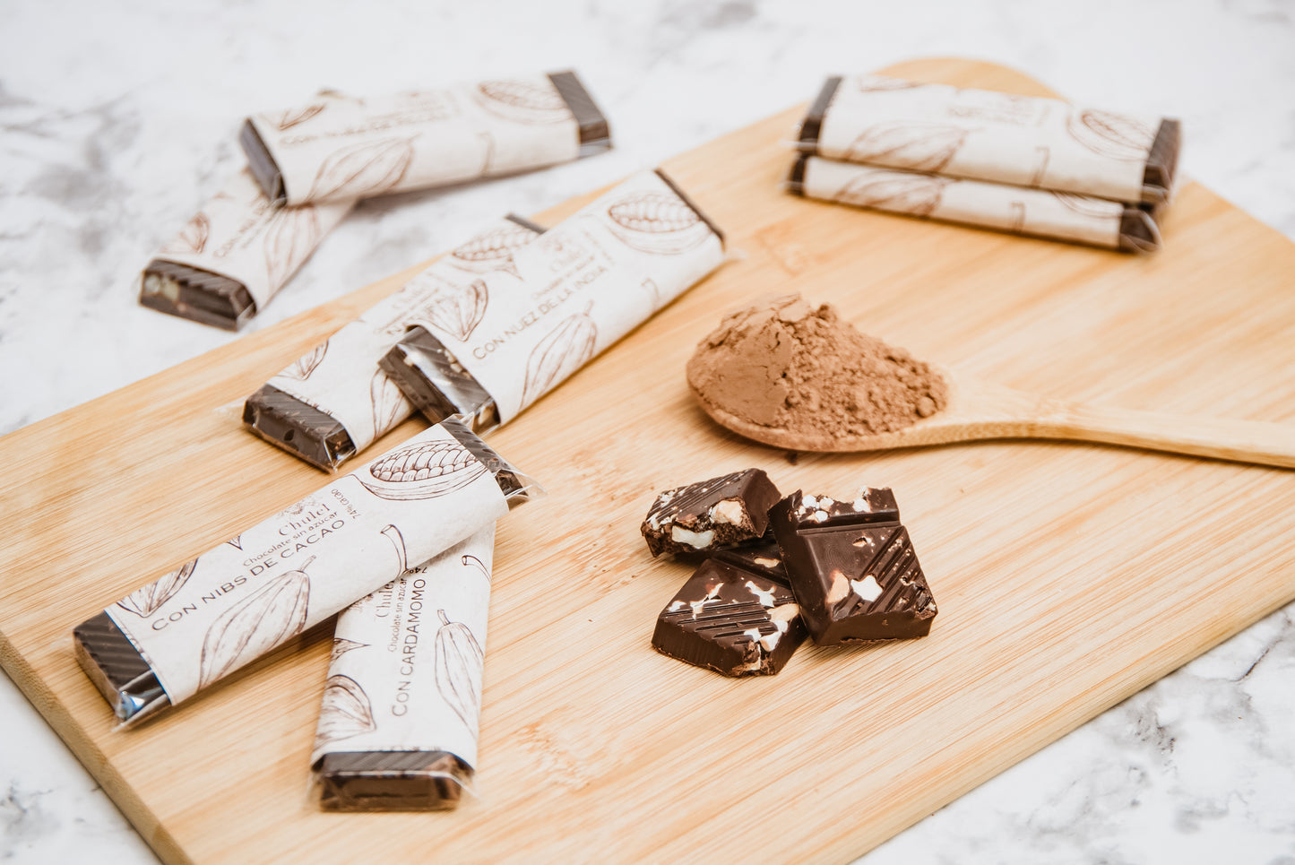 BARRA DE CHOCOLATE CHULEL iSIN AZÚCAR!