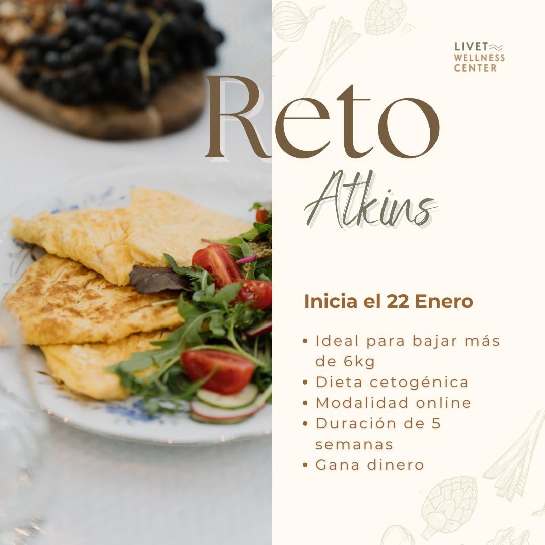 Reto Atkins Online 22 de enero!