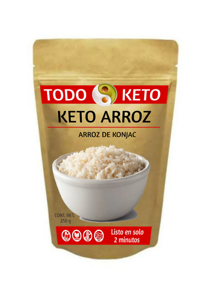 ARROZ KETO DE KONJAC SHIRATAKI