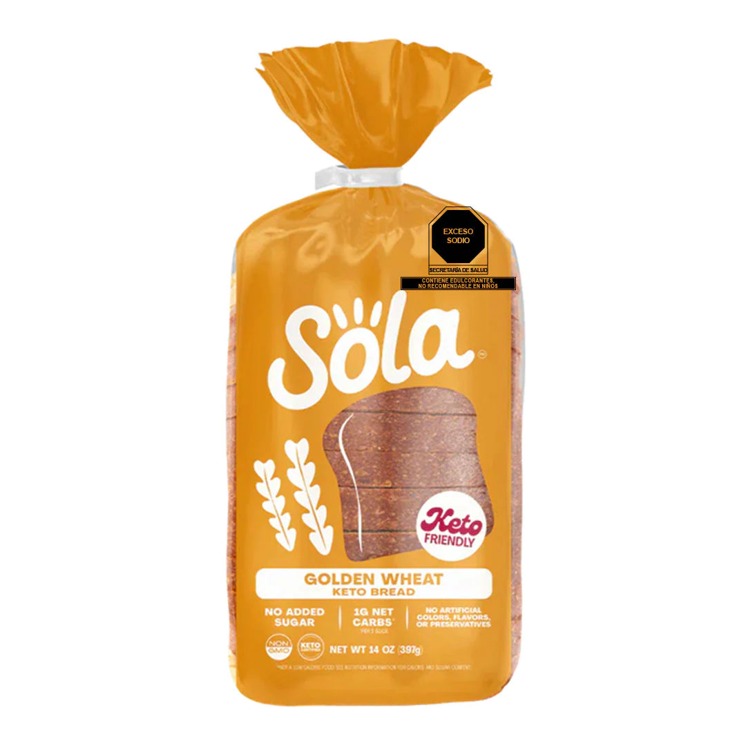 PAN KETO, sabor Golden Wheat