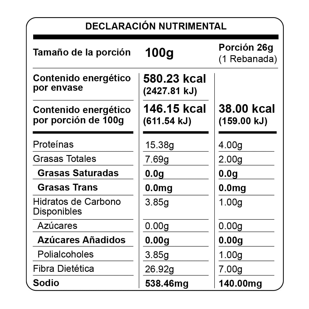 PAN KETO, sabor Golden Wheat