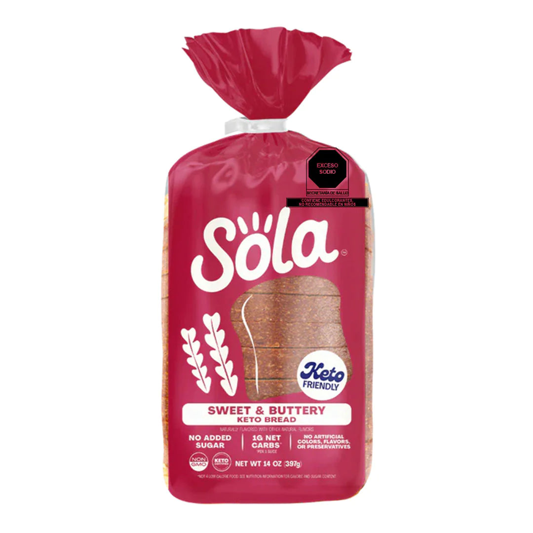 Pan KETO, sabor Mantequilla