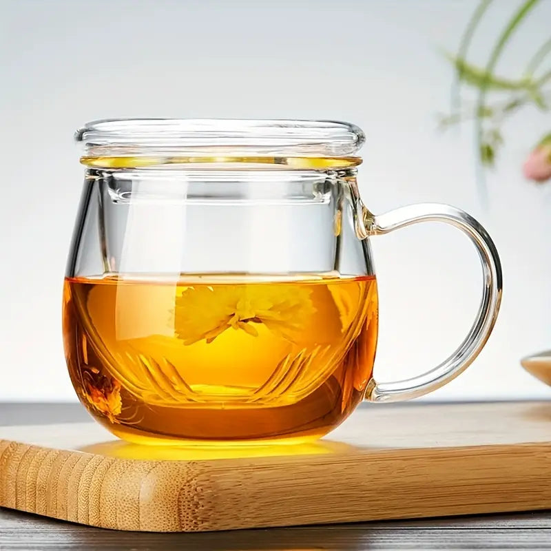taza infusora de vidrio 400ml