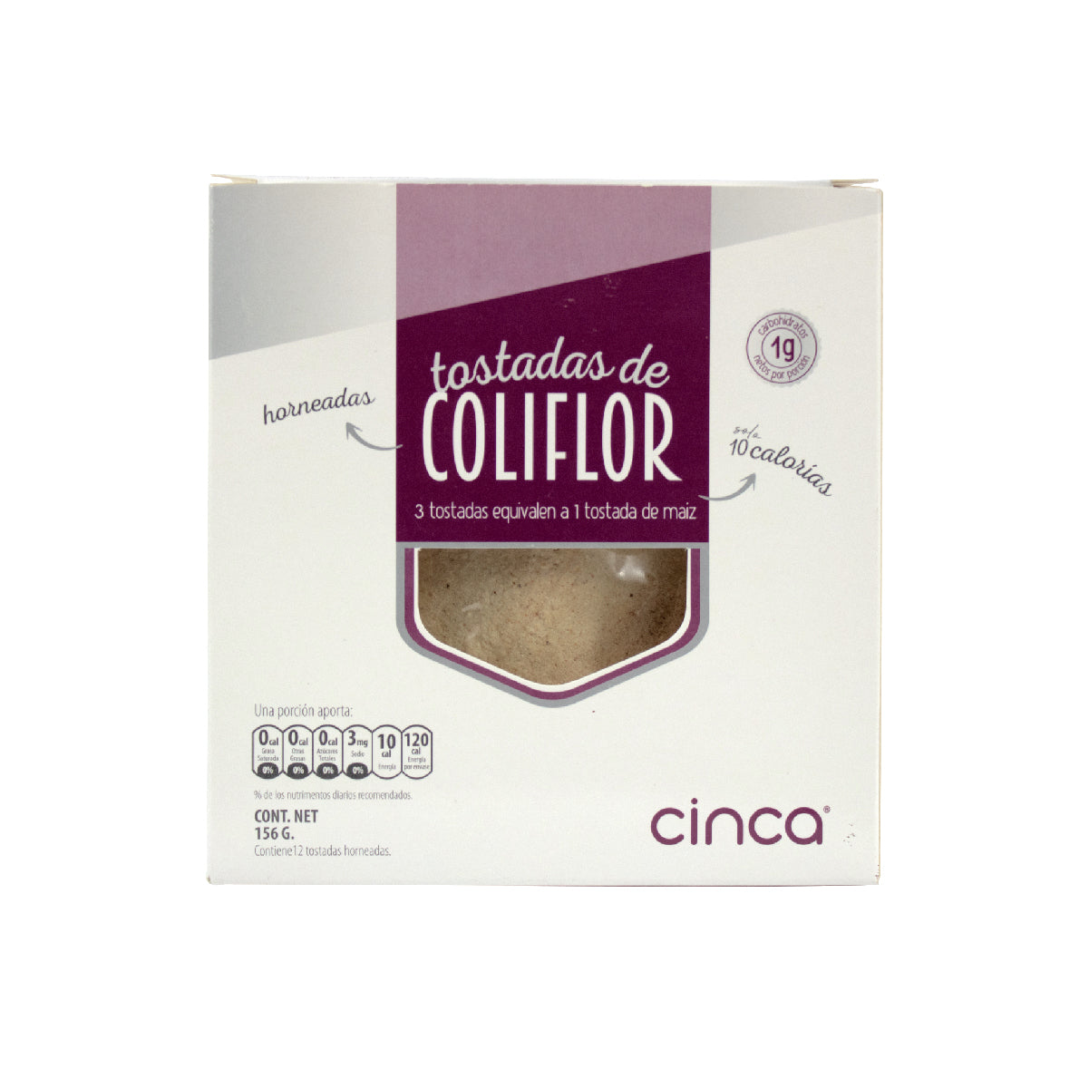 Tostadas Coliflor CINCA