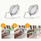 Colador infusor tipo Bola con cierre mecánico y cadena de acero inoxidable.