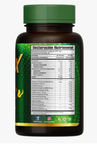 Awflex Glucosamina + Condroitina + Msm + Colageno + Ah ENVÍO GRATIS EN LA COMPRA DE 3 O MÁS