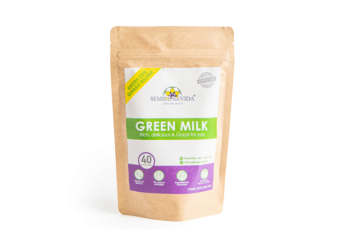 Green Milk 200 gr.