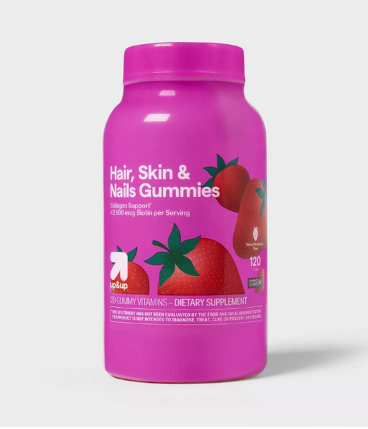 Hair, Skin, & Nail  Gomitas - FRESA- 120ct - up&up™