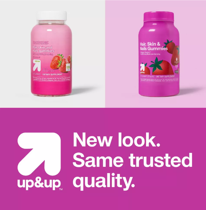 Hair, Skin, & Nail  Gomitas - FRESA- 120ct - up&up™