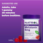 Natrol Melatonina 5 mg – 90 gomitas sabor fresa, sin gluten ni OMG, sin gelatina ni colorantes artificiales, fórmula vegetariana y sin fármacos