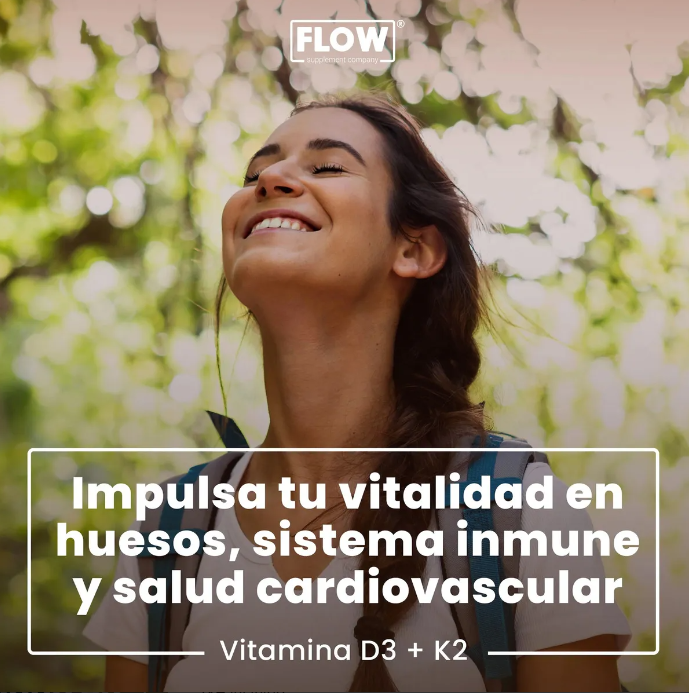 VITAMINA D3 + VITAMINA K2 + ACEITE DE OLIVA + EXTRACTO DE BAYA DE SAUCO / 90 CÁPSULAS DE 500 MG C/U