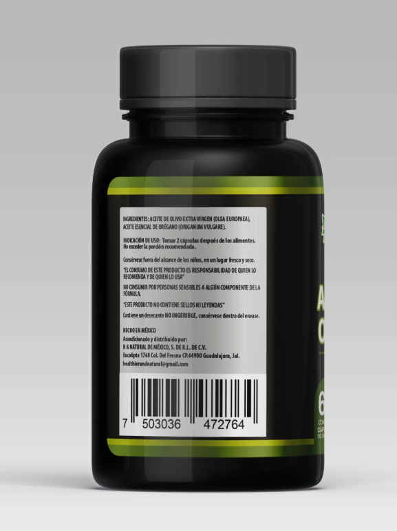 ACEITE DE ORÉGANO Cápsulas 60