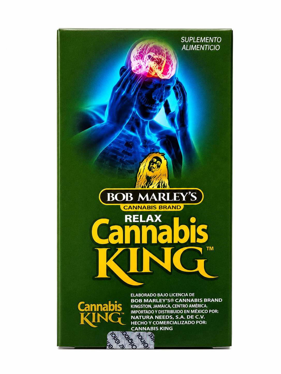 Original Cannabis King  RELAX 400 mg Envío gratis 3 pzas o más.