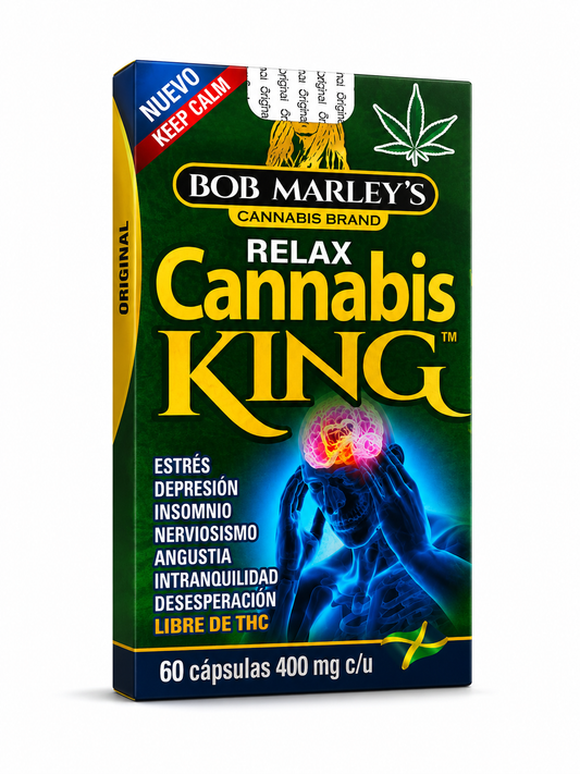 Original Cannabis King  RELAX 400 mg Envío gratis 3 pzas o más.