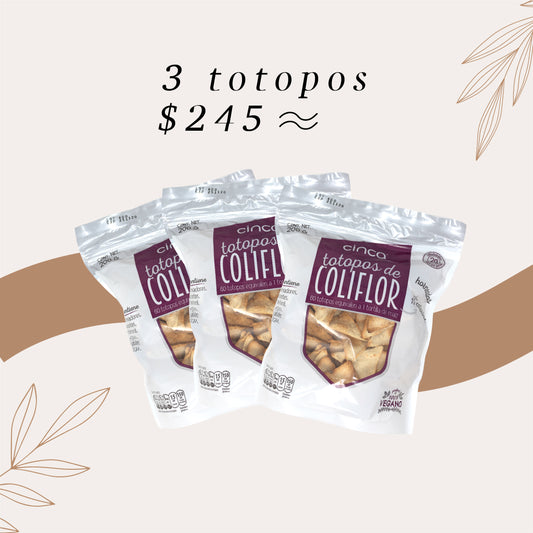 Totopos Cinca 3 Pack